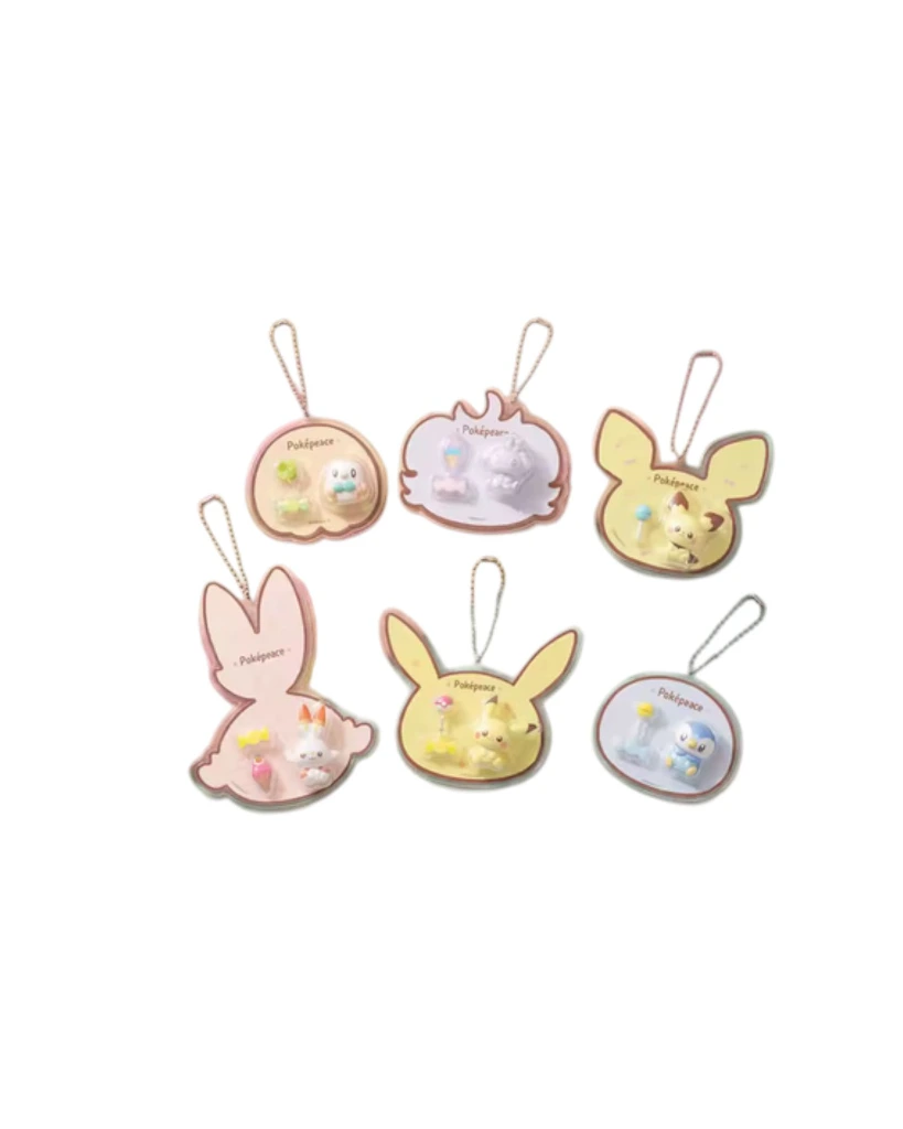 Hollybox Pokemon Pokepeace Keychain Pendant Blind Box Characters.webp